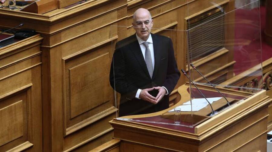 Δένδιας: Κανείς δεν θέλει μία απομονωμένη νεοθωμανική Τουρκία