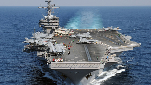 Κατέπλευσε στη Σούδα το αεροπλανοφόρο «USS George H.W. Bush»