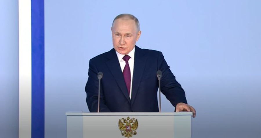 Πούτιν: Ευθύνη της Δύσης ο πόλεμος- Αντέχουμε οικονομικά και συνεχίζουμε