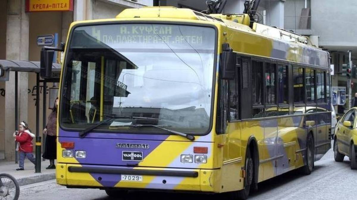 Ποιες ώρες θα τραβήξουν σήμερα «χειρόφρενο» τα τρόλεϊ