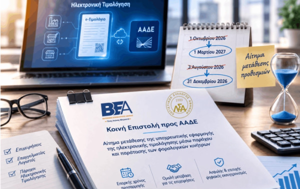 Ενστάσεις για την υποχρεωτική ηλεκτρονική τιμολόγηση: Θα χαθούν φορολογικά κίνητρα για χιλιάδες επιχειρήσεις