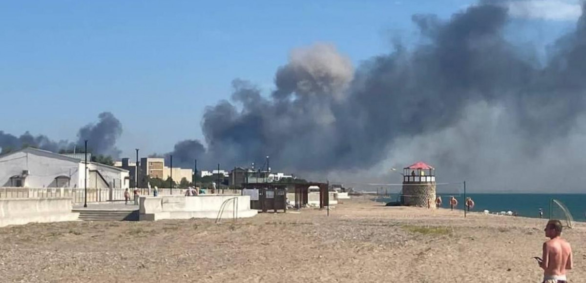 Κριμαία:Σε κατάσταση συναγερμού η περιοχή γύρω από την αεροπορική βάση