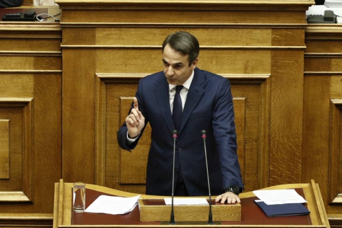 Μητσοτάκης: Η βραδιά της ψήφου μιας κυβέρνησης κουρελού-Ξεχάστε Πρέσπες… εξπρές