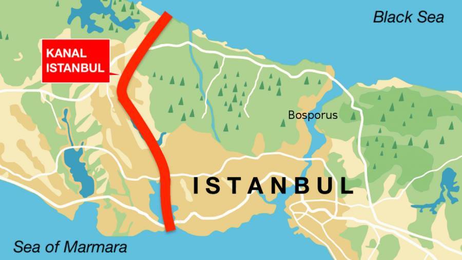 Ο Ερντογάν «ρίχνει» 15 δισ. δολάρια στη διώρυγα της Κωνσταντινούπολης
