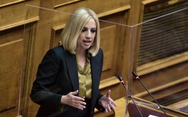 Γεννηματά: Τέσσερις προτάσεις για την πανδημία