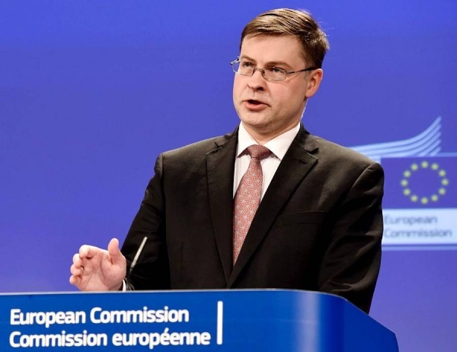Ντομπρόβσκις: Με ενισχυμένη εποπτεία θα...απορροφήσει η Ελλάδα τα €32 δισ.