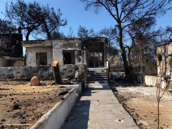 Πυρόπληκτοι: Οι περιοχές που μπαίνουν σε διαδικασίες χορήγησης στεγαστικής συνδρομής