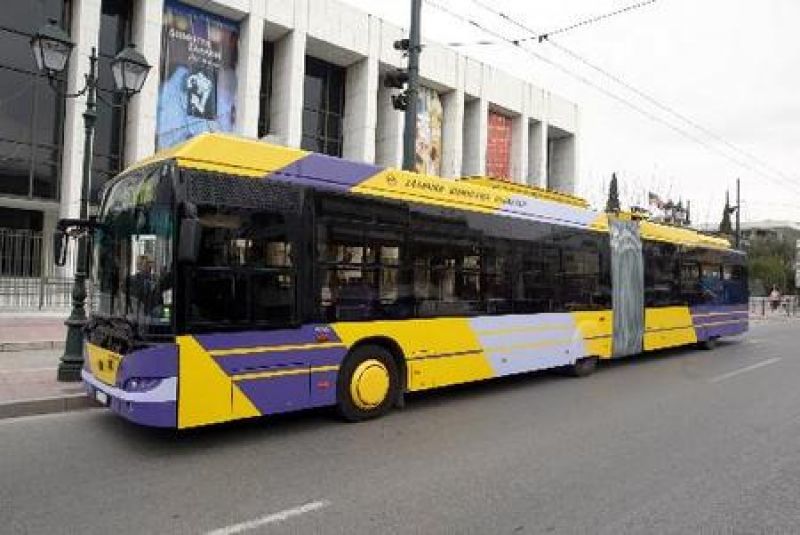 Τετράωρη στάση εργασίας στα τρόλεϊ