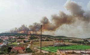 Σε εξέλιξη το πύρινο μέτωπο στη Ζάκυνθο-Στάχτη χιλιάδες στρέμματα