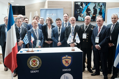 Η Naval Group ενισχύει τη συνεργασία με την ελληνική βιομηχανία