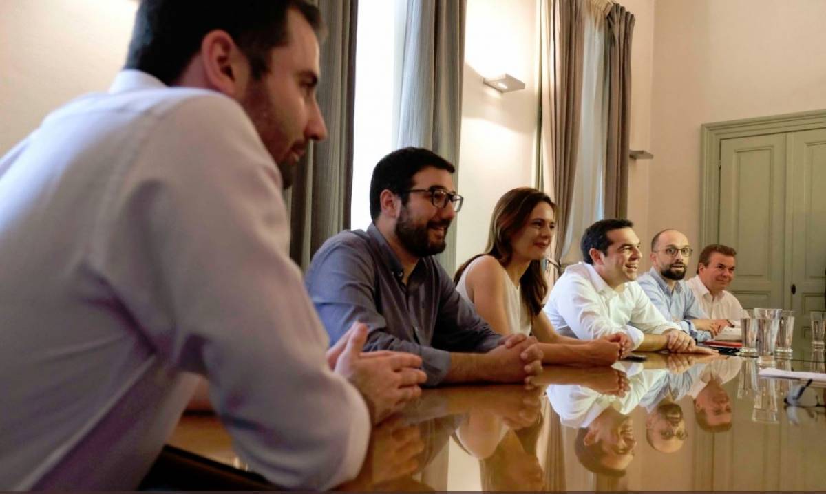 Στην κεντρική διεύθυνση του ΣΕΠΕ βρέθηκε ο Τσίπρας