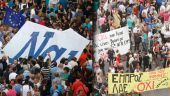 Δημοψήφισμα 2015: Μεγαλειώδεις συγκεντρώσεις σε Σύνταγμα και Καλλιμάρμαρο