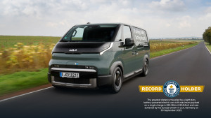 Το Kia PV5 Cargo καταρρίπτει GUINNESS WORLD RECORDS™: 693,38 χιλιόμετρα με μία μόνο φόρτιση
