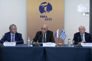 Μπρατάκος (ΕΒΕΑ): Εξαιρετικές προοπτικές συνεργασίας μεταξύ επιχειρήσεων Αθήνας και Μόσχας