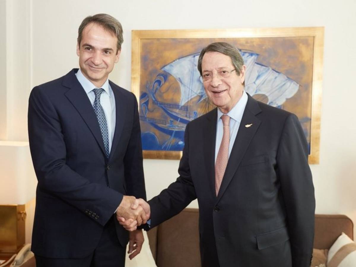 Ο Αναστασιάδης περιμένει τον Μητσοτάκη στην Κύπρο