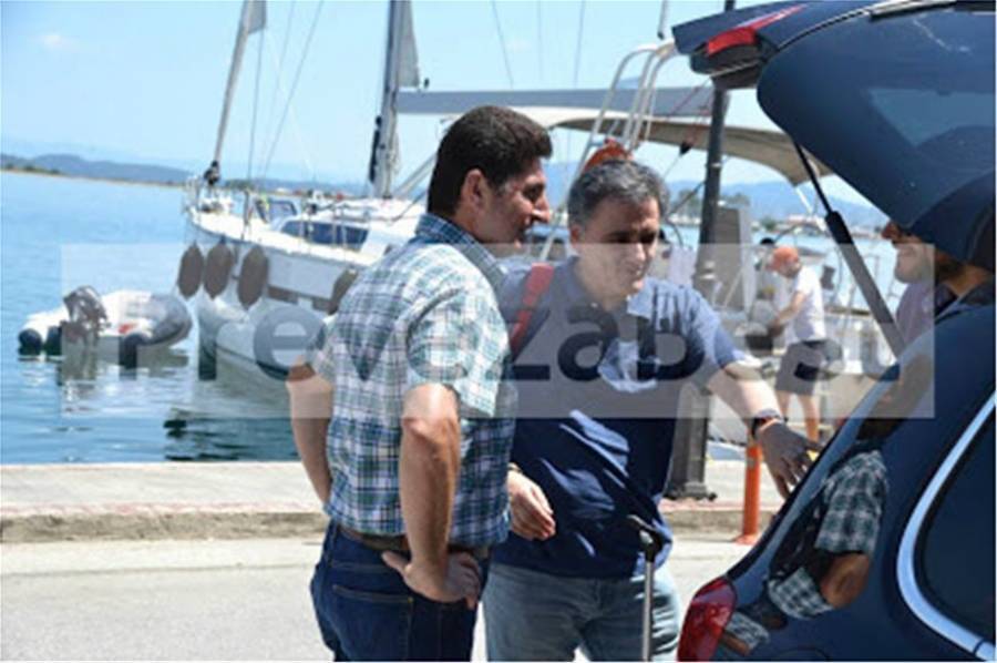 Οι διακοπές του Τσακαλώτου στην Πρέβεζα