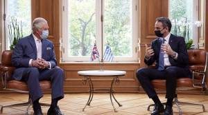 Συνάντηση Μητσοτάκη-Καρόλου: Τι είπε για την παρέλαση ο Κάρολος