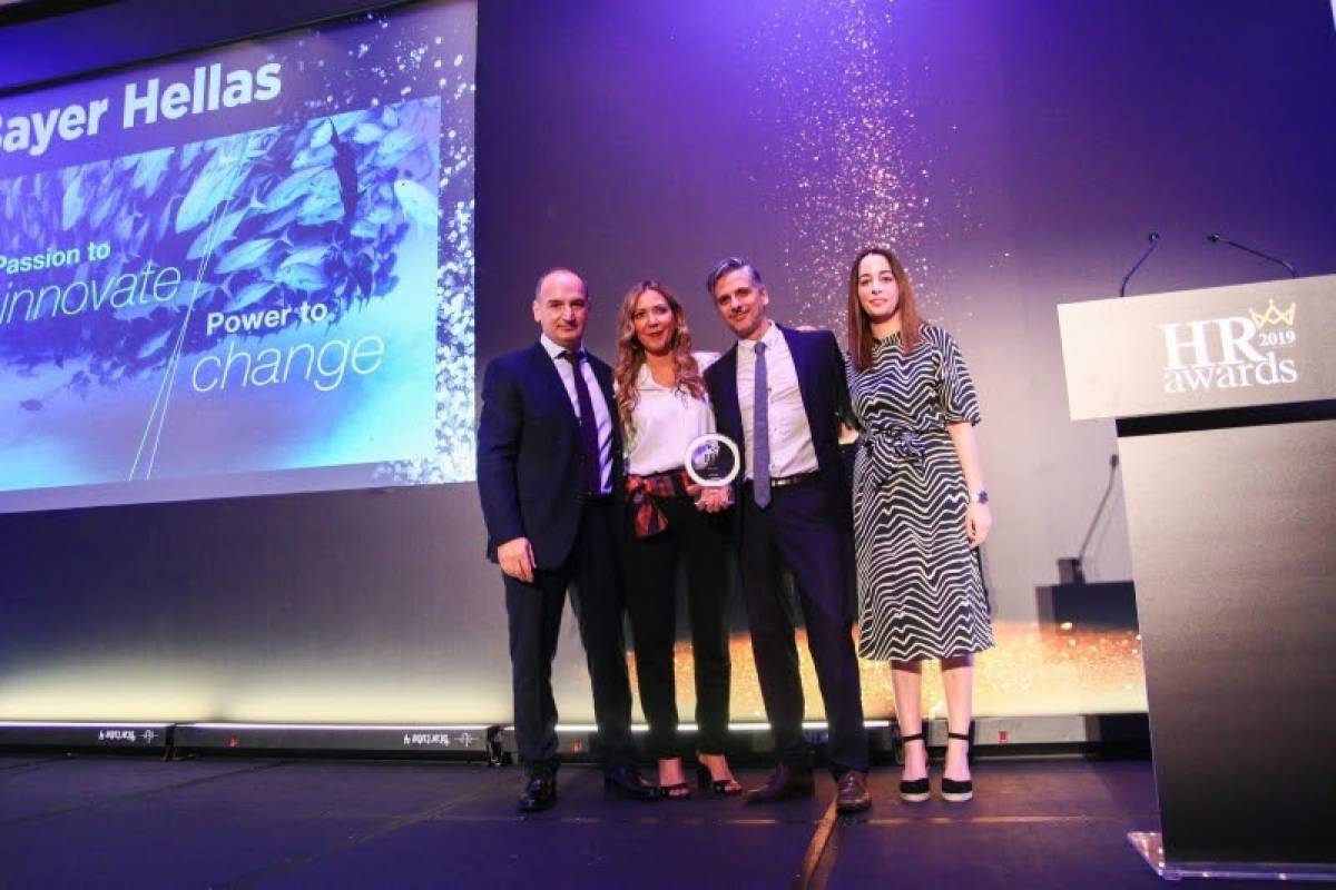 Δύο βραβεία για τη Bayer Ελλάς στα HR Awards 2019