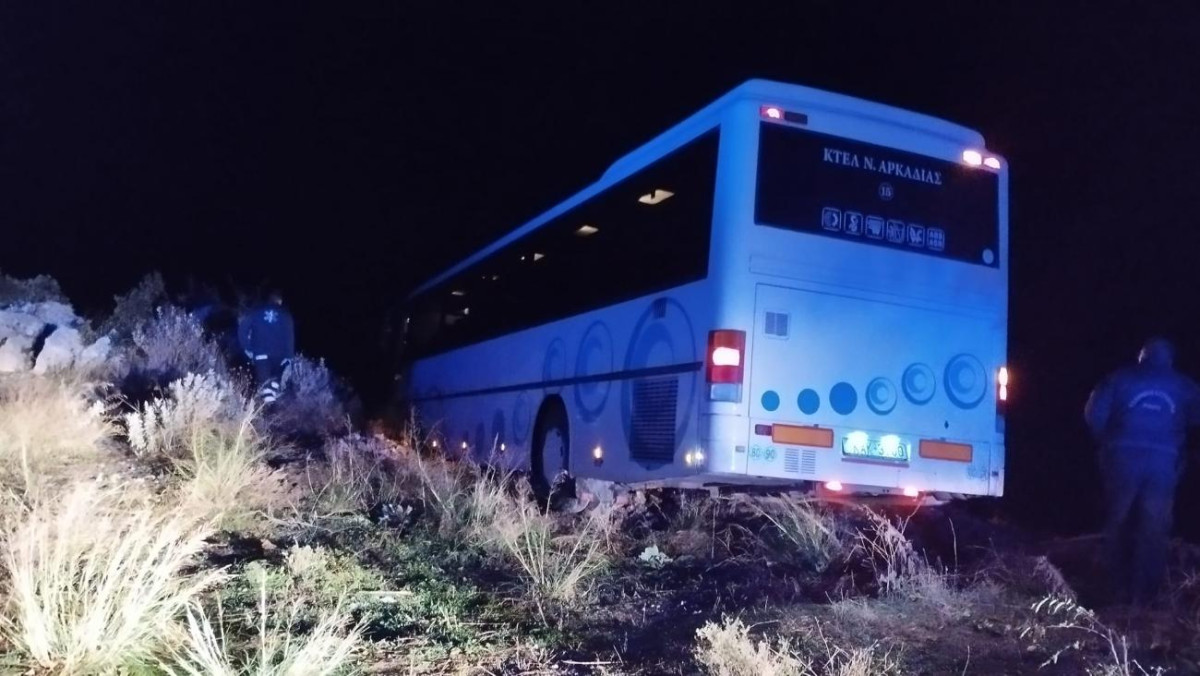 Οδηγός του ΚΤΕΛ Αρκαδίας έπαθε ανακοπή κατά τη διάρκεια ταξιδιού