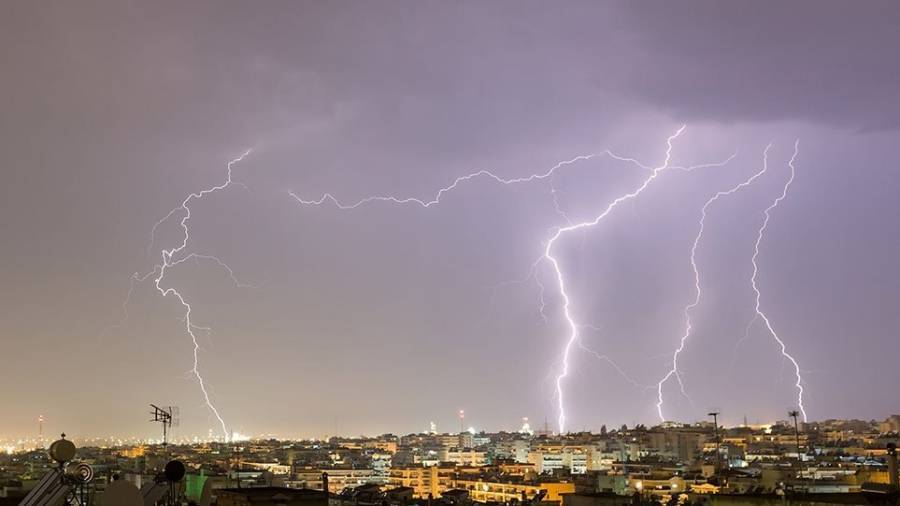 Έρχεται ο «Γηρυόνης» - Ισχυρές καταιγίδες σε όλη την Ελλάδα