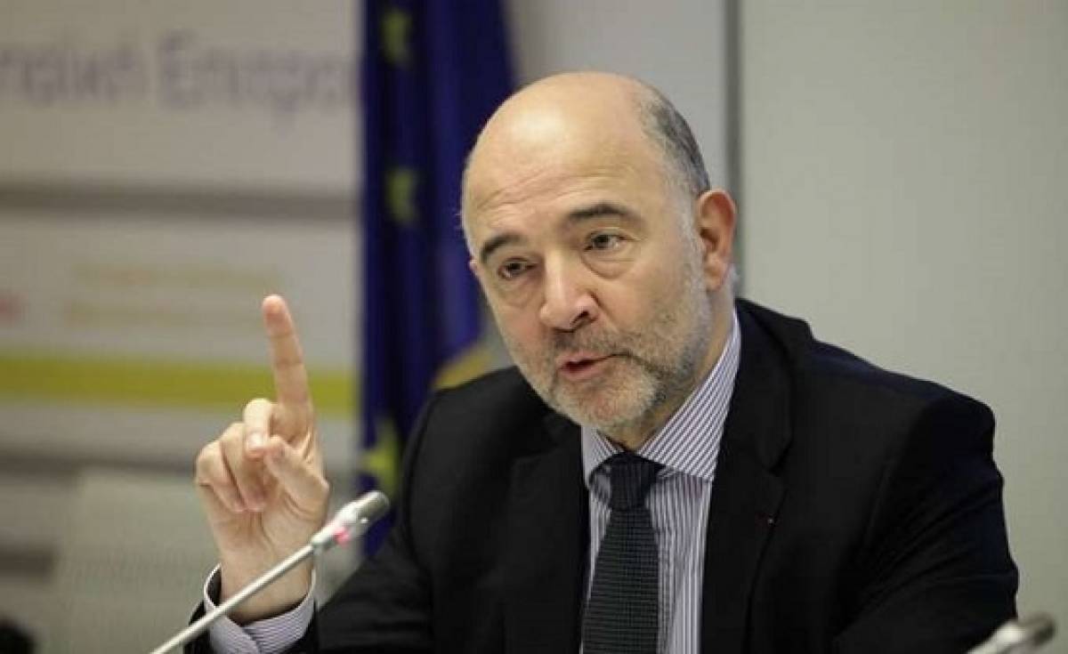 Υπέρ της μείωσης των στόχων για τα πλεονάσματα ο Μοσκοβισί