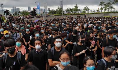 Απαγόρευση της χρήσης μάσκας στις διαδηλώσεις του Χονγκ Κονγκ