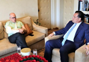 Συνάντηση Γεωργιάδη με Ισραηλινό πρέσβη- Ενίσχυση των διμερών σχέσεων