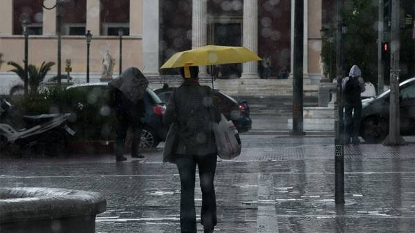 Έκτακτο δελτίο καιρού για καταιγίδες και χαλάζι