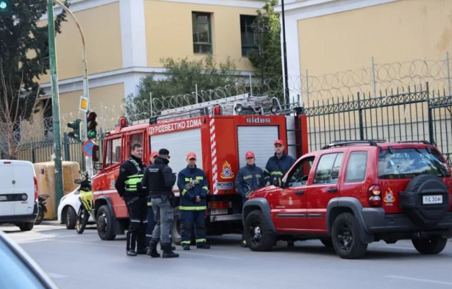 Δικαστήρια Ευελπίδων: Φάρσα αποδείχθηκε η απειλή για βόμβα