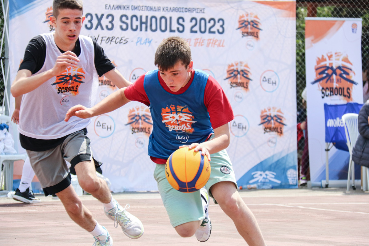3x3 Schools powered by ΔΕΗ με συμμετοχή 2.500 μαθητών