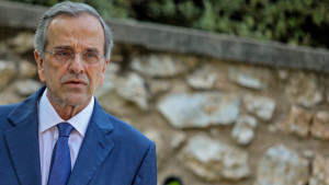 Το σχόλιο Σαμαρά για την προαναγγελία παραίτησης Τριαντόπουλου