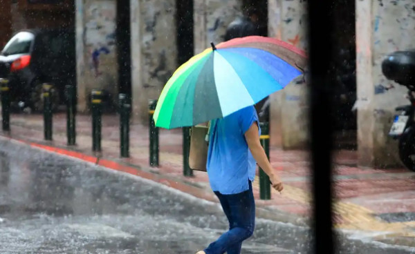 Εκτακτο δελτίο ΕΜΥ για ισχυρές βροχές και καταιγίδες