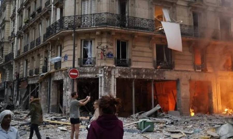 Ισχυρή έκρηξη στο 9ο διαμέρισμα του Παρισιού - 3 νεκροί