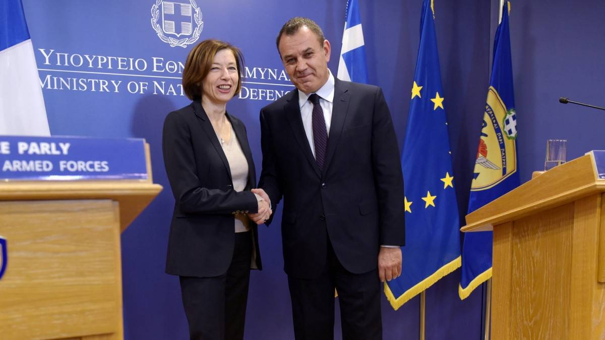 Ελληνοτουρκικά: Συζήτηση Παναγιωτόπουλου με τη Γαλλίδα υπουργό Άμυνας