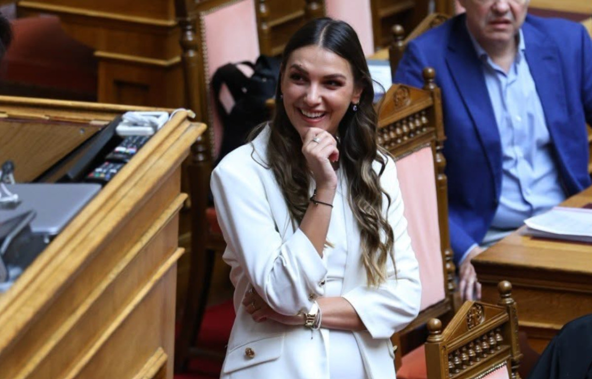 Η νεότερη βουλευτής στο Ελληνικό Κοινοβούλιο η Μυρτώ Κοροβέση