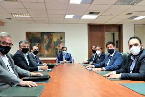 Συνάντηση Γεωργιάδη με το ΔΣ του ΕΦΕΠΑΕ