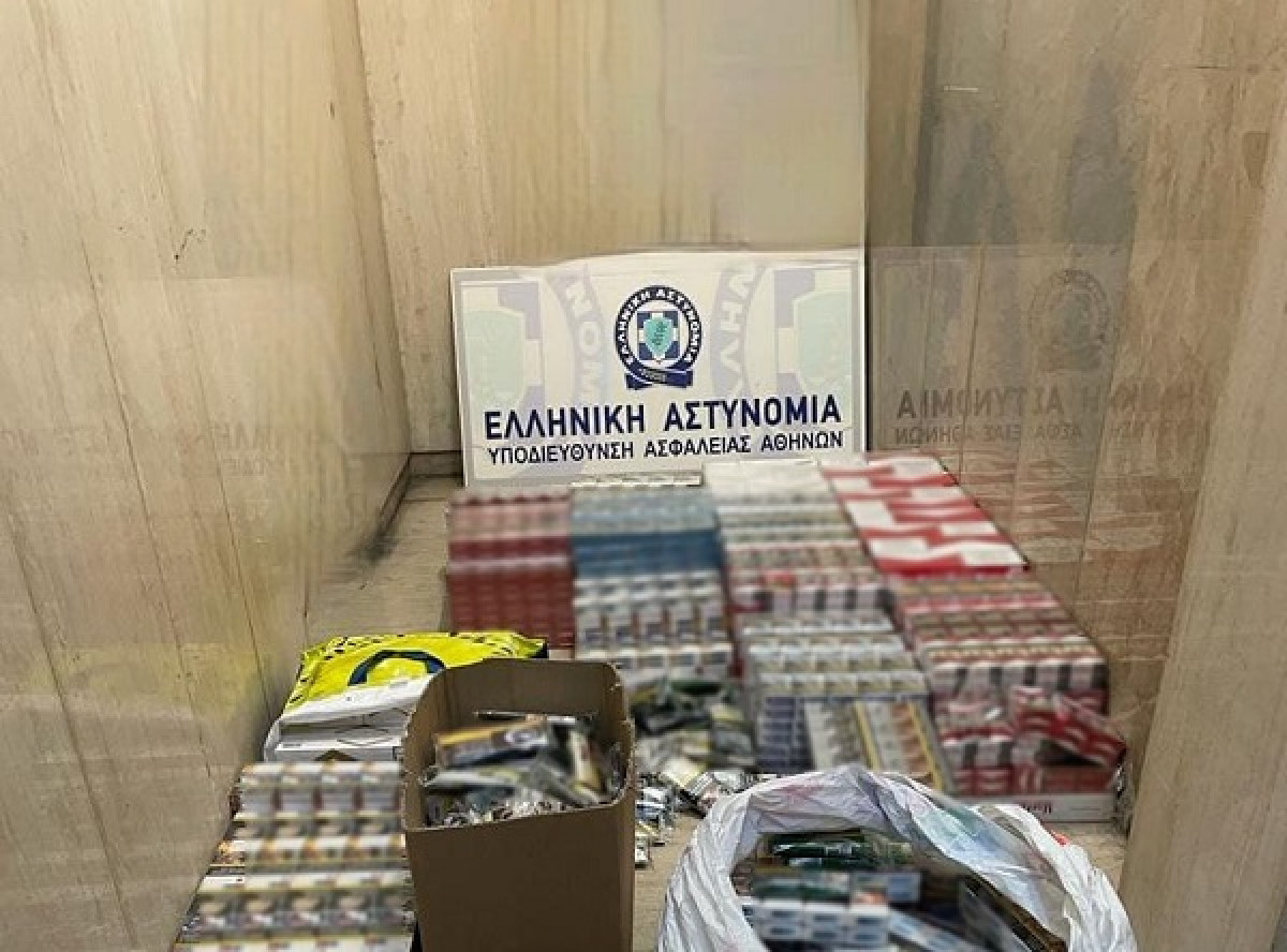 «Λαβράκια» στους Αμπελόκηπους: Κατασχέθηκαν 4.330 πακέτα λαθραία τσιγάρα- 235 καπνοί