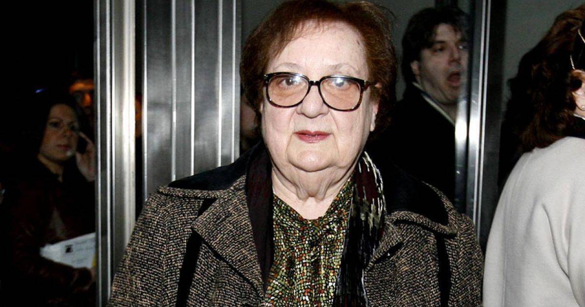 Πέθανε η Ροζίτα Σώκου- Νοσηλευόταν με κορονοϊό