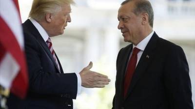 Μεγάλες δυνατότητες στη συνεργασία ΗΠΑ-Τουρκίας βλέπει ο Τραμπ