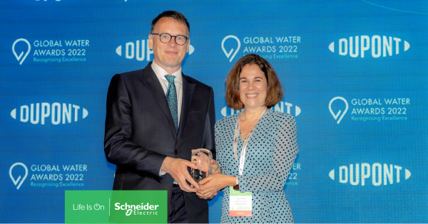 Schneider Electric: Αναδεικνύεται ως «Εταιρεία της Χρονιάς στην Τεχνολογία Νερού»