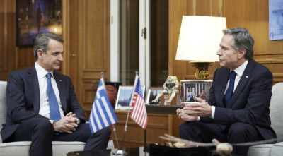 Μπλίνκεν σε Μητσοτάκη: Ηγετικός ο ρόλος της Ελλάδας σε κρίσιμα θέματα