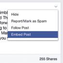 Το Facebook εισάγει τη δυνατότητα ενσωμάτωσης δημοσιεύσεων
