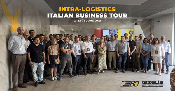 Gizelis Robotics: Επιχειρηματική αποστολή για Intra-Logistics στην Ιταλία