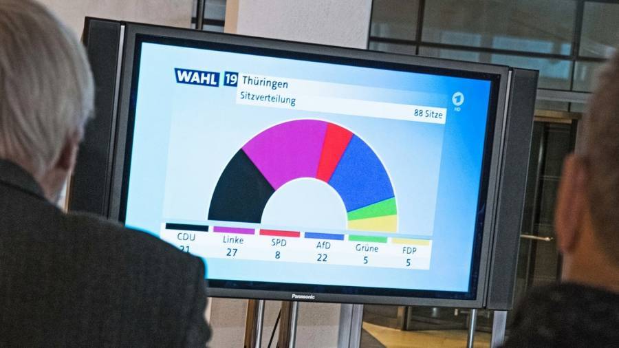 Οι εκλογές στη Θουριγγία αλλάζουν το πολιτικό τοπίο στη Γερμανία