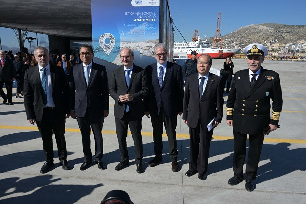 Εγκαινιάστηκε η επέκταση του car terminal στον ΟΛΠ-Επένδυση €20 εκατ.