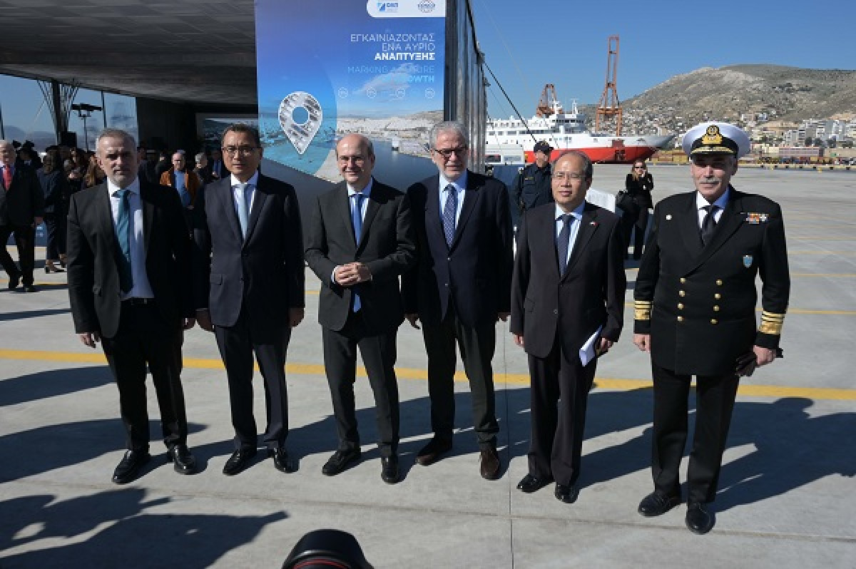 Εγκαινιάστηκε η επέκταση του car terminal στον ΟΛΠ-Επένδυση €20 εκατ.