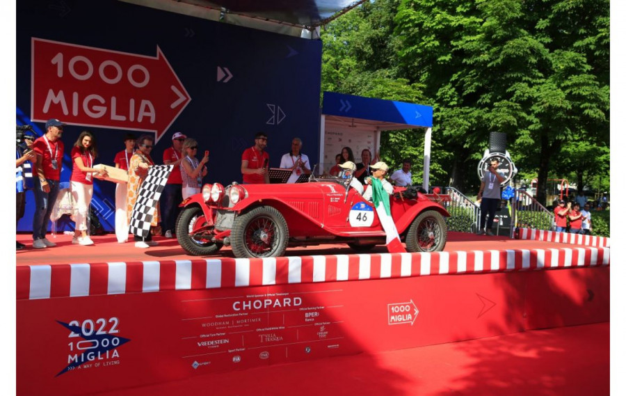 H Alfa Romeo θριαμβεύει για ακόμα μία φορά στο 1000 Miglia
