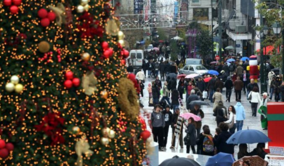 Εορταστικό ωράριο από σήμερα (12/12)- Τι ισχύει για τις Κυριακές