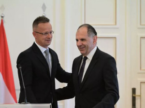 Συνάντηση Γεραπετρίτη με ΥΠΕΞ Ουγγαρίας: Οι γεωπολιτικές προκλήσεις επιβάλλουν τη θωράκιση των χωρών μας
