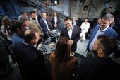 Συνάντηση Τσίπρα με επιχειρηματίες νέων τεχνολογιών στον Βόλο